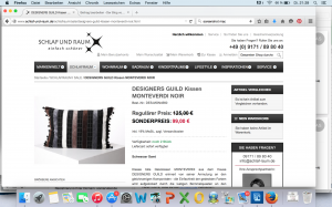 Designers Guild Dekokissen MONTEVERDI stark reduziert