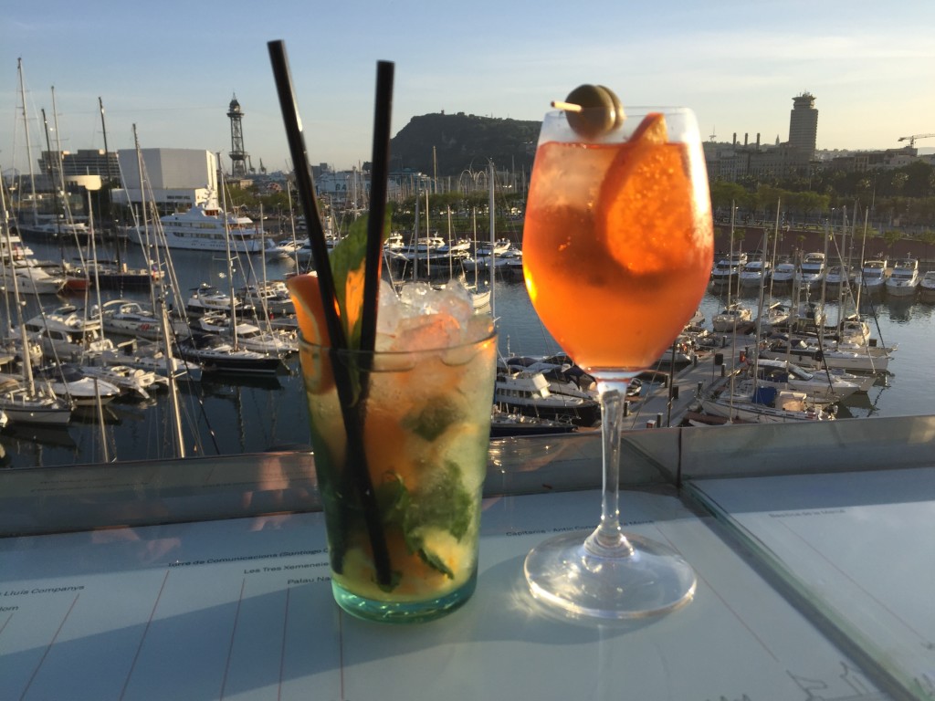 Cocktail at Port Vell