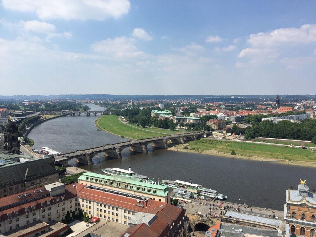 Blick von der Dresdner Frauenkirche 