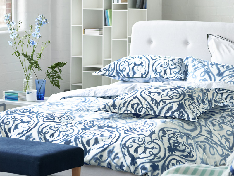 DESIGNERS GUILD Bettwäsche ARABESQUE INDIGO